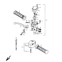 GRIFF RECHTS / BREMSHEBEL / LENKERSCHALTER
