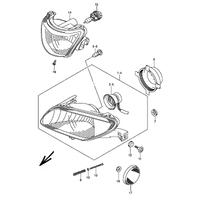 SCHEINWERFER BIS RAHMEN-NR. 5SAAP41A67100000