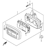 TACHOMETER BIS RAHMEN-NR. 5SAAP41A67100000