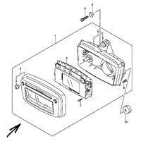 TACHOMETER AB RAHMEN-NR. 5SAAP41A67100001