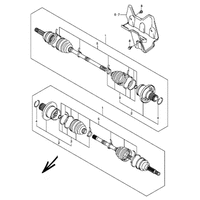 ANTRIEBSWELLE HINTEN