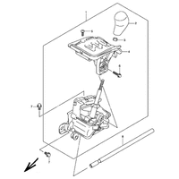  SCHALTGABEL / SCHALTWALZE