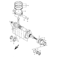  KURBELWELLE / KOLBEN