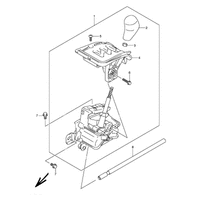  SCHALTGABEL / SCHALTWALZE