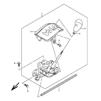  SCHALTGABEL / SCHALTWALZE