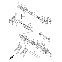  SCHALTWELLE / SCHALTHEBEL