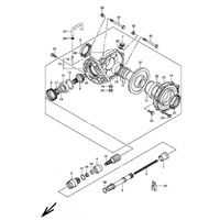 KEGELRADGETRIEBE HINTEN