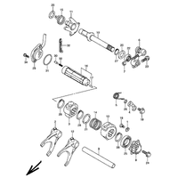  SCHALTWELLE / SCHALTHEBEL
