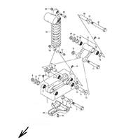  UMLENKUNG / STOSSDAEMPFER HINTEN