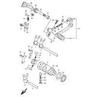  SCHALTGABEL / SCHALTWALZE