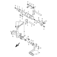  SCHALTGABEL / SCHALTWALZE