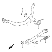  FUSSRASTEN / STAENDER