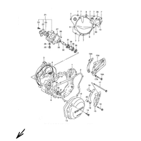KURBELWELLENGEHAEUSEDECKEL / WASSERPUMPE