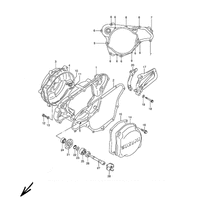 KURBELWELLENGEHAEUSEDECKEL / WASSERPUMPE