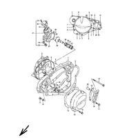 KURBELWELLENGEHAEUSEDECKEL / WASSERPUMPE