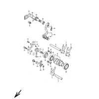  SCHALTGABEL / SCHALTWALZE