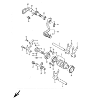  SCHALTGABEL / SCHALTWALZE