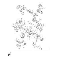  SCHALTGABEL / SCHALTWALZE