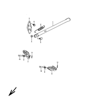  FUSSRASTEN / STAENDER