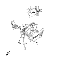 KURBELWELLENGEHAEUSEDECKEL / WASSERPUMPE