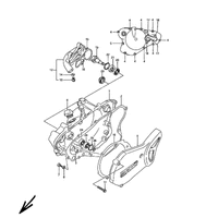 KURBELWELLENGEHAEUSEDECKEL / WASSERPUMPE