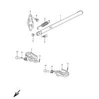  FUSSRASTEN / STAENDER