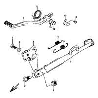  FUSSRASTEN / STAENDER