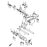  SCHALTGABEL / SCHALTWALZE