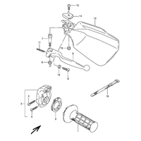 GRIFF RECHTS / BREMSHEBEL