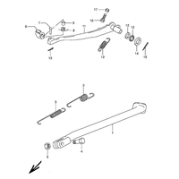 STAENDER / FUSSBREMSHEBEL