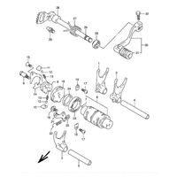  SCHALTGABEL / SCHALTWALZE