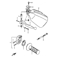 GRIFF RECHTS / BREMSHEBEL