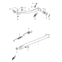 STAENDER / FUSSBREMSHEBEL