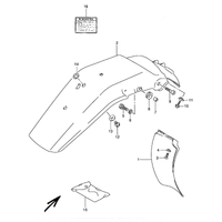 KOTFLUEGEL HINTEN / AUFSCHRIFT