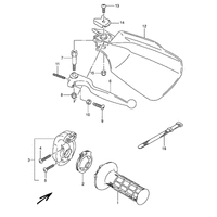 GRIFF RECHTS / BREMSHEBEL