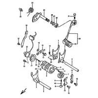  SCHALTGABEL / SCHALTWALZE