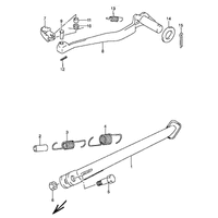 STAENDER / FUSSBREMSHEBEL