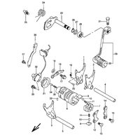  SCHALTGABEL / SCHALTWALZE