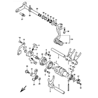  SCHALTGABEL / SCHALTWALZE