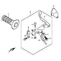 GRIFF LINKS / KUPPLUNGSHEBEL