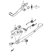 STAENDER / FUSSBREMSHEBEL