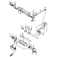  SCHALTWELLE / SCHALTHEBEL