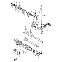  SCHALTWELLE / SCHALTHEBEL