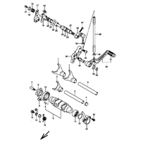  SCHALTWELLE / SCHALTHEBEL