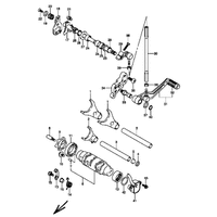  SCHALTWELLE / SCHALTHEBEL