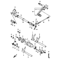  SCHALTGABEL / SCHALTWALZE