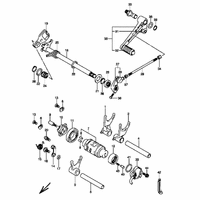  SCHALTWELLE / SCHALTHEBEL
