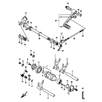  SCHALTWELLE / SCHALTHEBEL