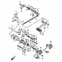  SCHALTWELLE / SCHALTHEBEL