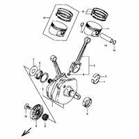  KURBELWELLE / KOLBEN